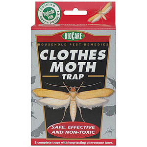 Clothes Moth Trap by BioCare - 2 Traps