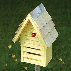 Ladybug Loft - Handcrafted Ladybug Lure House