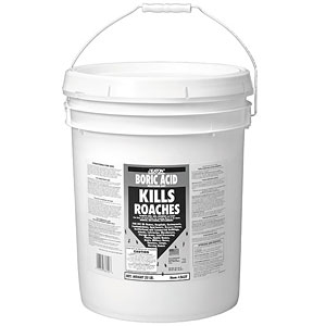 JT Eaton Answer<sup>&reg;</sup> Boric Acid - 25 lb. tamper-evident resealable pail