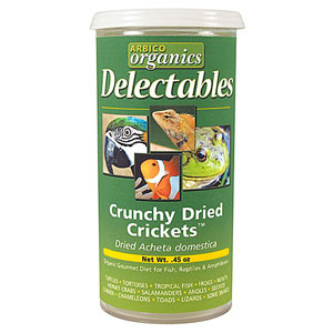Crunchy Dried Crickets - 1 Vial - .45 oz