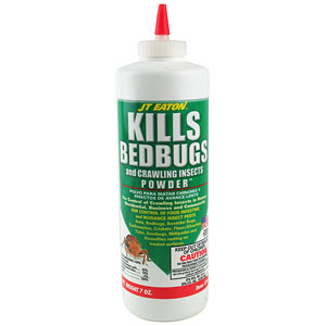 JT Eaton Kills Bedbugs and Crawling Insects Powder  7 oz Puffer