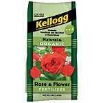 Kellogg&trade; Natural and Organic Rose & Flower Fertilizer 4-6-2 - 4 lb Bag
