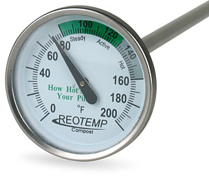 Compost Thermometer by Reotemp