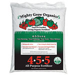 Mighty Grow Living Organic Fertilizer 4-5-5 - 20 lbs