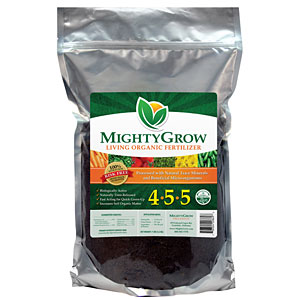 Mighty Grow Living Organic Fertilizer 4-5-5 - 7 lbs